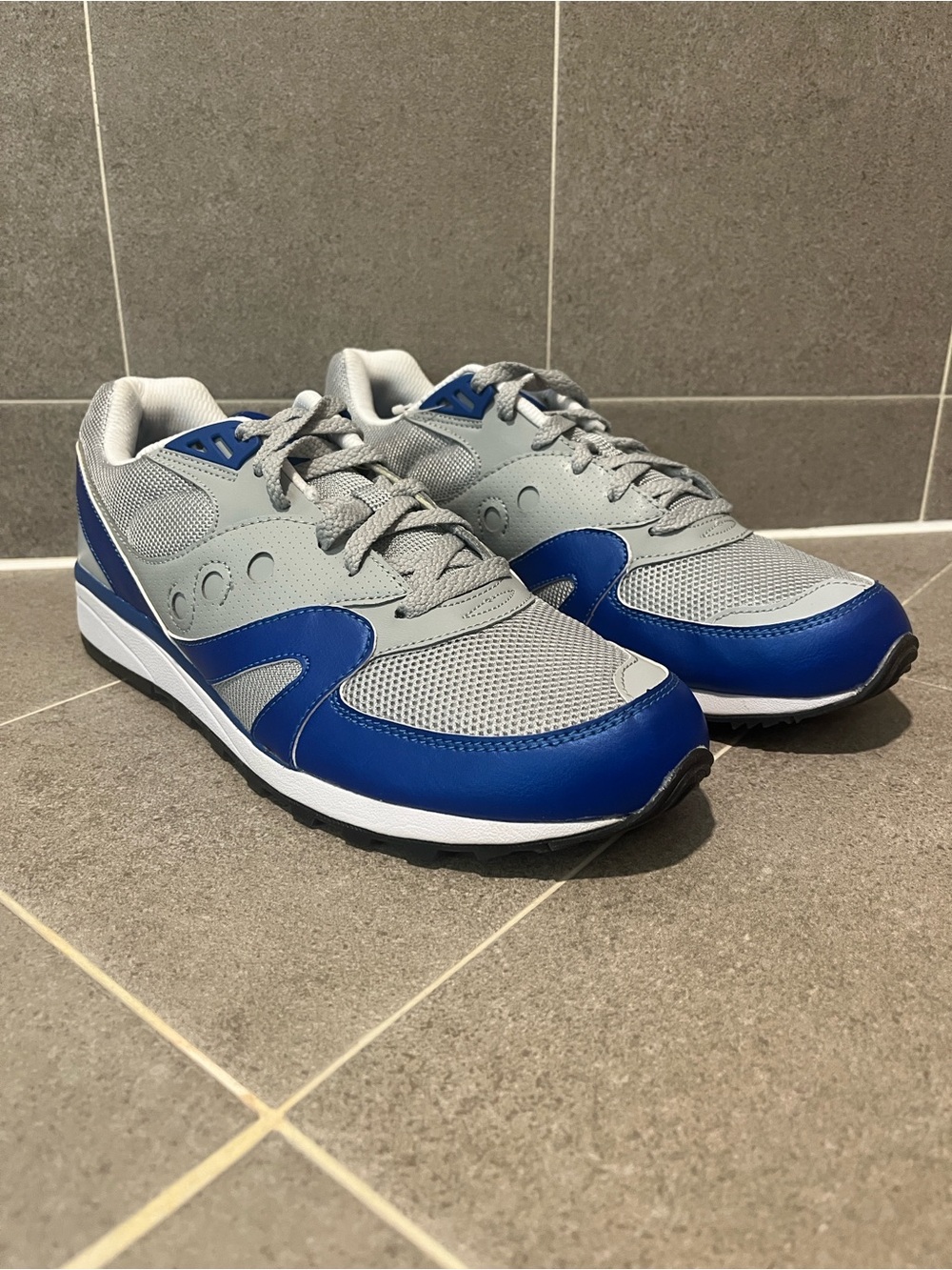 Saucony Master Control Shoes Sneakers new grey blue Mens Size 13